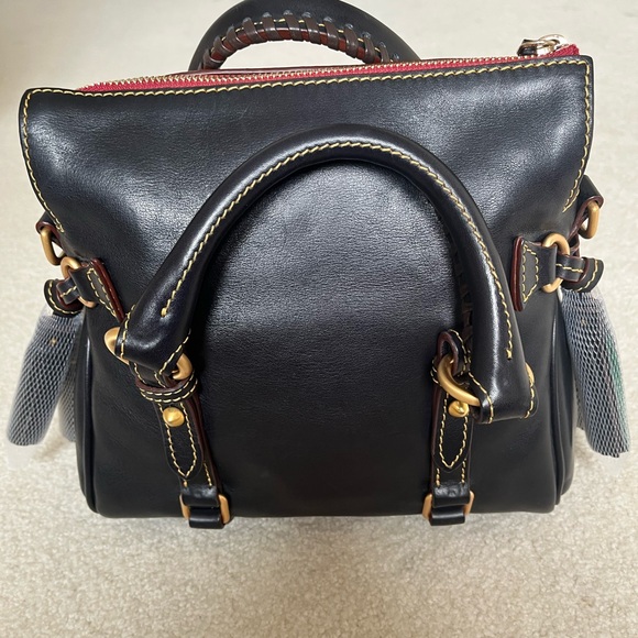 Dooney & Bourke Navy Florentine Micro Satchel - Picture 3 of 10